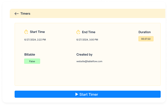 Time Tracking